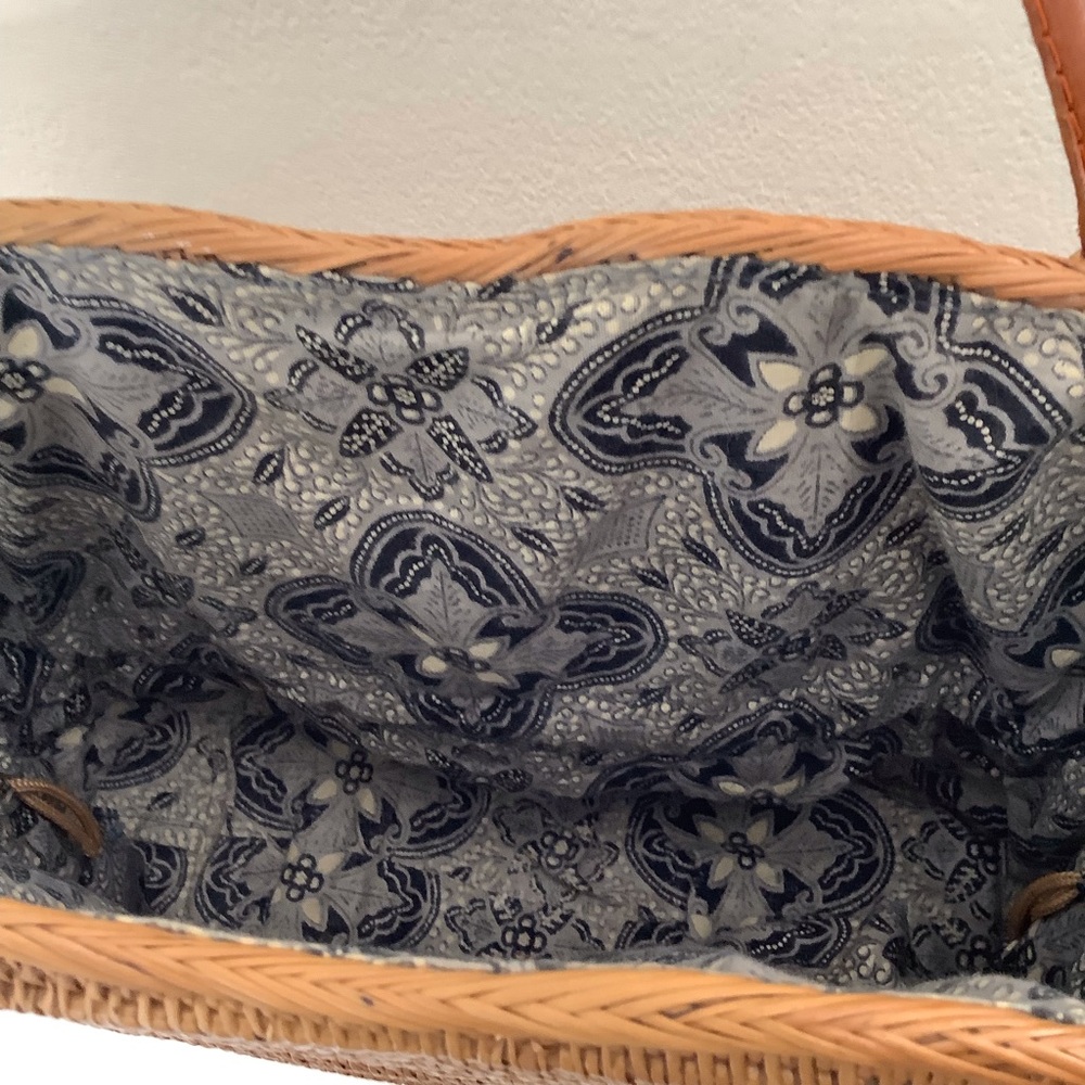 Small Straw Rectangle Bag - image 3